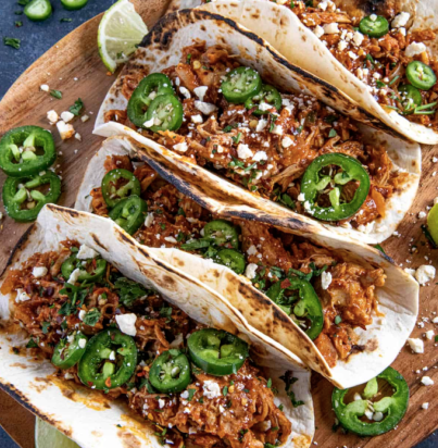 Chicken Tinga taco